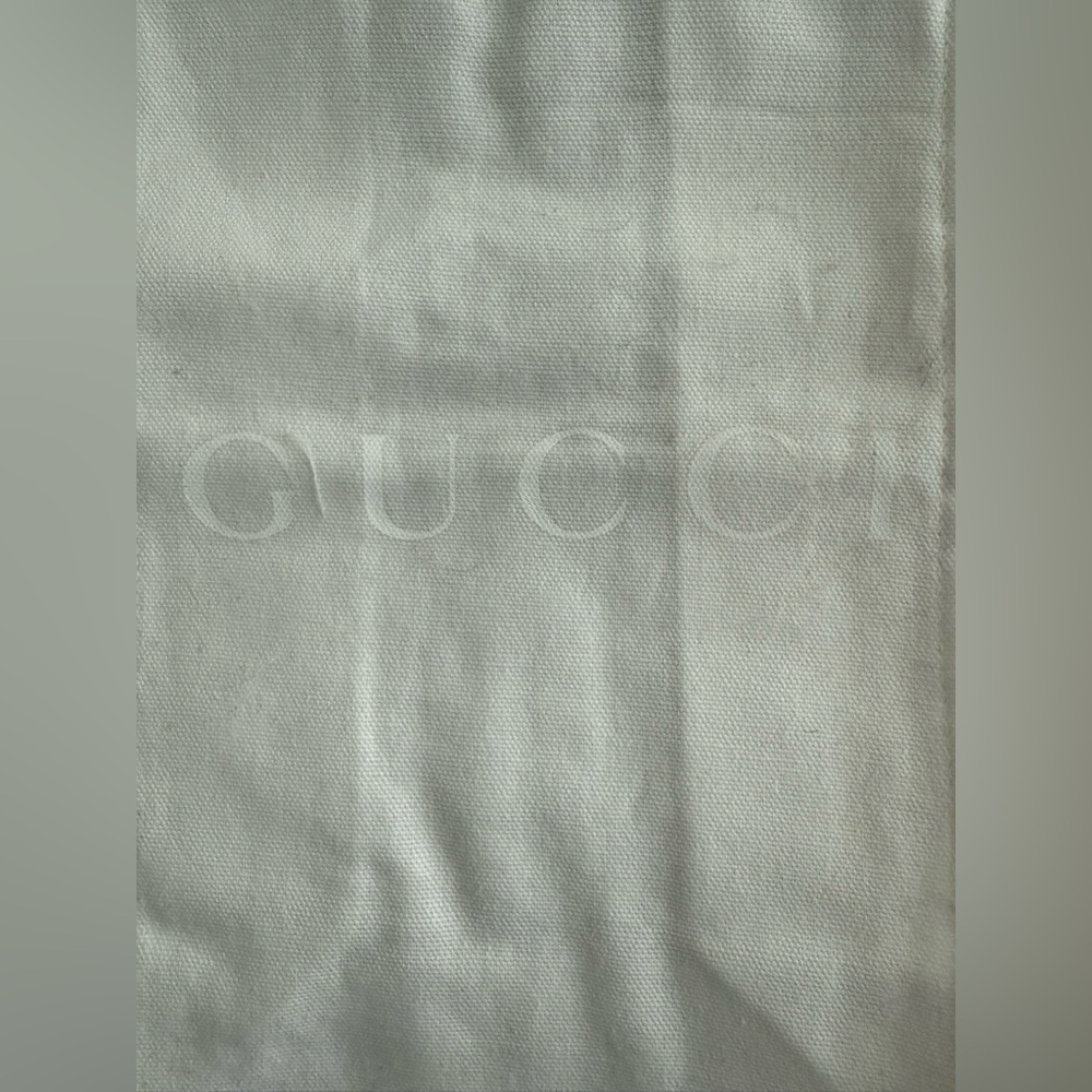 Gucci Ivory Canvas Tote